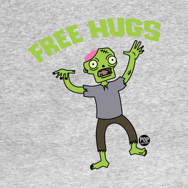 FREE HUGS ZOMBIE by toddgoldmanart